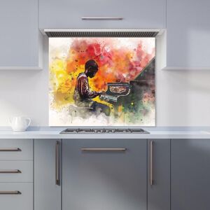 Warren Reed - Designer Young Virtuoso in Watercolor Symphony Kitchen Splashback Size: 700mm x 750mm Multicolor 700mm x 750mm Warren Reed - Designer Young Virtuoso in Watercolor Symphony Kitchen Splashback Size: 700mm x 750mm Multicolor 700mm x 750mm