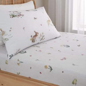 Bianca 'Bunny Rabbit Friends' Cotton Fitted Sheet