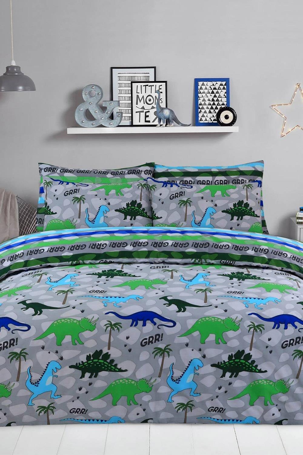 Dreamscene Dinosaur Duvet Cover Bedding Set