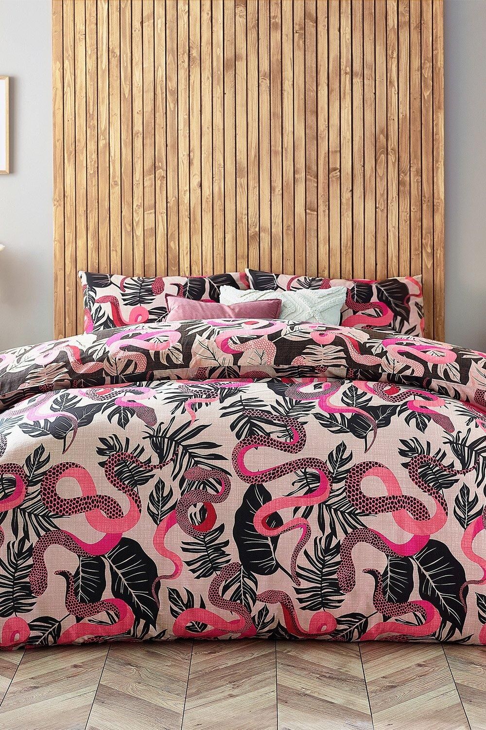 Furn 'Serpentine' Tropical Duvet Cover Set