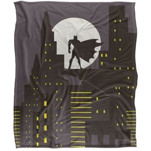 Warner Bros. Batman City Silhouette Silky Touch Super Soft Throw Blanket 152 X 127 cm in White White 152 X 127 cm Warner Bros. Batman City Silhouette Silky Touch Super Soft Throw Blanket 152 X 127 cm in White White 152 X 127 cm