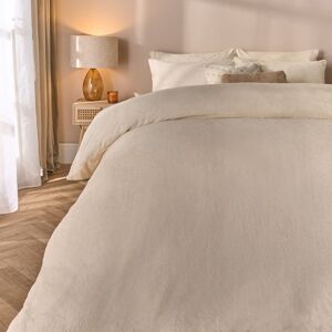 OHS Thermal Soft Teddy Fleece Duvet Cover Bedding Set in Cream Size: Single Cream Single OHS Thermal Soft Teddy Fleece Duvet Cover Bedding Set in Cream Size: Single Cream Single