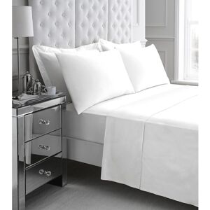 GAVENO CAVAILIA 200 Thread Count Fitted Sheet in White Size: Super King White Super King GAVENO CAVAILIA 200 Thread Count Fitted Sheet in White Size: Super King White Super King