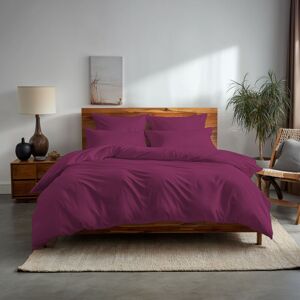 Snug City Plain Dyed Easy Care Polycotton Duvet Cover & Pillowcase/s Set Bed Linen in Fuchsia Size: Super King Fuchsia Super King Snug City Plain Dyed Easy Care Polycotton Duvet Cover & Pillowcase/s Set Bed Linen in Fuchsia Size: Super King Fuchsia Super King