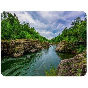 Benjamin Tate Design River in mountain forest landscape Designer Blanket in Natural Size: 120 cm x 150 cm Natural 120 cm x 150 cm Benjamin Tate Design River in mountain forest landscape Designer Blanket in Natural Size: 120 cm x 150 cm Natural 120 cm x 150 cm