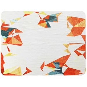 Benjamin Tate Design Autumn Geometric Blanket in Natural Size: 120 cm x 150 cm Natural 120 cm x 150 cm Benjamin Tate Design Autumn Geometric Blanket in Natural Size: 120 cm x 150 cm Natural 120 cm x 150 cm