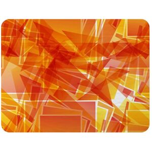 Benjamin Tate Design Orange Geometric Blanket in Natural Size: 120 cm x 150 cm Natural 120 cm x 150 cm Benjamin Tate Design Orange Geometric Blanket in Natural Size: 120 cm x 150 cm Natural 120 cm x 150 cm