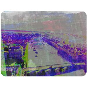 Benjamin Tate Design London Eye View Blanket in Natural Size: 120 cm x 150 cm Natural 120 cm x 150 cm Benjamin Tate Design London Eye View Blanket in Natural Size: 120 cm x 150 cm Natural 120 cm x 150 cm