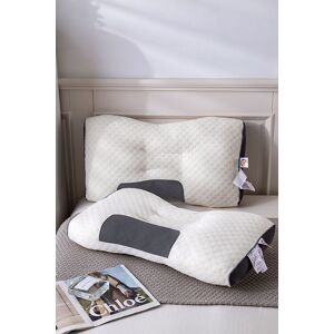 Living and Home Premium Sleep Support Knitted Pillow for All Seasons in White Size: Single White Single Living and Home Premium Sleep Support Knitted Pillow for All Seasons in White Size: Single White Single