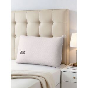 Living and Home Breathable Wheat Ear Embossed Quilted Pillow Insert in White White Living and Home Breathable Wheat Ear Embossed Quilted Pillow Insert in White White