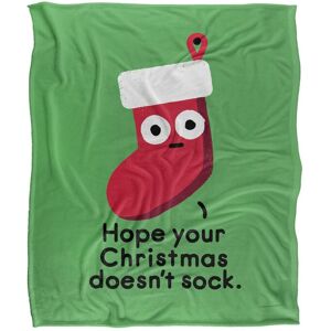 David Olenick Happy Holidays & Stuff Silky Touch Super Soft Throw Blanket 152 X 127 cm in White White 152 X 127 cm David Olenick Happy Holidays & Stuff Silky Touch Super Soft Throw Blanket 152 X 127 cm in White White 152 X 127 cm