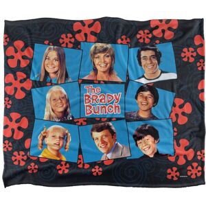 ViacomCBS/Nickelodeon Brady Bunch Squares Silky Touch Super Soft Throw Blanket 152 X 127 cm in White White 152 X 127 cm ViacomCBS/Nickelodeon Brady Bunch Squares Silky Touch Super Soft Throw Blanket 152 X 127 cm in White White 152 X 127 cm