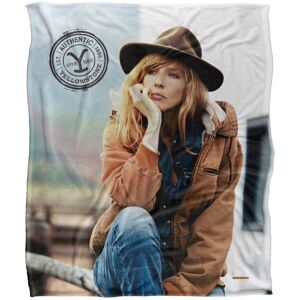 Yellowstone Deep Thought Beth Silky Touch Super Soft Throw Blanket 152 X 127 cm in White White 152 X 127 cm Yellowstone Deep Thought Beth Silky Touch Super Soft Throw Blanket 152 X 127 cm in White White 152 X 127 cm