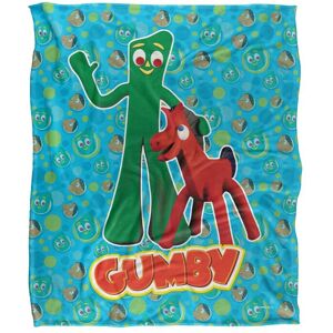 Gumby Best Friends Silky Touch Super Soft Throw Blanket 152 X 127 cm in White White 152 X 127 cm Gumby Best Friends Silky Touch Super Soft Throw Blanket 152 X 127 cm in White White 152 X 127 cm