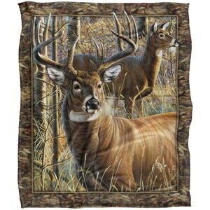 JQ Licensing Cf-Jp Deer Hunting Challenge Silky Touch Super Soft Throw Blanket 152 X 127 cm in White White 152 X 127 cm JQ Licensing Cf-Jp Deer Hunting Challenge Silky Touch Super Soft Throw Blanket 152 X 127 cm in White White 152 X 127 cm