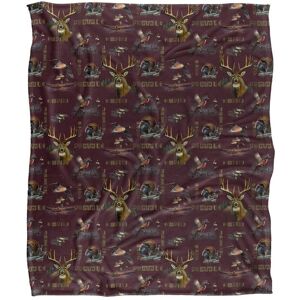 JQ Licensing Cf-Jp Big Game Deer, Ducks, Turkey, Pheasant Hunting Pattern Silky Touch Super Soft Throw Blanket 152 X 127 cm in White White 152 X 127 cm JQ Licensing Cf-Jp Big Game Deer, Ducks, Turkey, Pheasant Hunting Pattern Silky Touch Super Soft Throw Blanket 152 X 127 cm in White White 152 X 127 cm