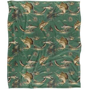 JQ Licensing Jl-Jp-Jq Billfish Tiki Fishing Pattern Silky Touch Super Soft Throw Blanket 152 X 127 cm in White White 152 X 127 cm JQ Licensing Jl-Jp-Jq Billfish Tiki Fishing Pattern Silky Touch Super Soft Throw Blanket 152 X 127 cm in White White 152 X 127 cm