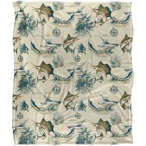 JQ Licensing Jl-Jp-Jq Billfish Tiki Fishing Pattern 2 Silky Touch Super Soft Throw Blanket 152 X 127 cm in White White 152 X 127 cm JQ Licensing Jl-Jp-Jq Billfish Tiki Fishing Pattern 2 Silky Touch Super Soft Throw Blanket 152 X 127 cm in White White 152 X 127 cm