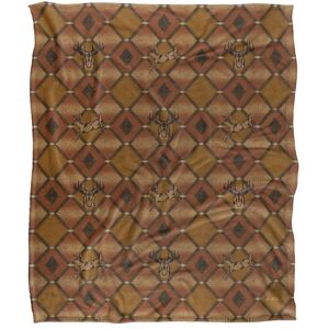 JQ Licensing Jl-Jp Deer Southwest Brown Hunting Pattern Silky Touch Super Soft Throw Blanket 152 X 127 cm in White White 152 X 127 cm JQ Licensing Jl-Jp Deer Southwest Brown Hunting Pattern Silky Touch Super Soft Throw Blanket 152 X 127 cm in White White 152 X 127 cm