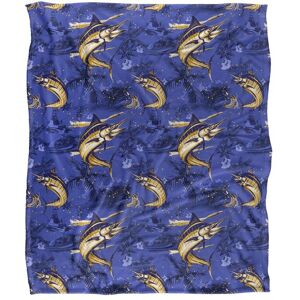 JQ Licensing Jl-Jp-Jq Marlin Tiki Fishing Pattern 2 Silky Touch Super Soft Throw Blanket 152 X 127 cm in White White 152 X 127 cm JQ Licensing Jl-Jp-Jq Marlin Tiki Fishing Pattern 2 Silky Touch Super Soft Throw Blanket 152 X 127 cm in White White 152 X 127 cm