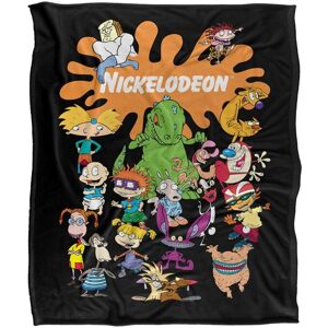 Nickelodeon Brand Nick Splat Group Silky Touch Super Soft Throw Blanket 152 X 127 cm in White White 152 X 127 cm Nickelodeon Brand Nick Splat Group Silky Touch Super Soft Throw Blanket 152 X 127 cm in White White 152 X 127 cm