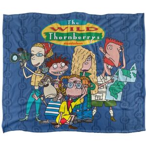 Nickelodeon Wild Thornberrys The Family Silky Touch Super Soft Throw Blanket 152 X 127 cm in White White 152 X 127 cm Nickelodeon Wild Thornberrys The Family Silky Touch Super Soft Throw Blanket 152 X 127 cm in White White 152 X 127 cm