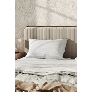 Living and Home Medium Support Shredded Memory Foam Pillow with Removable Washable Bamboo Fiber Honeycomb Pattern Cover, 74cm L x 48cm W White 74 cm L x 48 cm W Living and Home Medium Support Shredded Memory Foam Pillow with Removable Washable Bamboo Fiber Honeycomb Pattern Cover, 74cm L x 48cm W White 74 cm L x 48 cm W