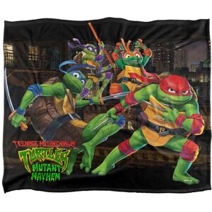 Teenage Mutant Ninja Turtles : Mutant Mayhem Nightly Rooftop Escapade Silky Touch Super Soft Throw Blanket 152 X 127 cm in White White 152 X 127 cm Teenage Mutant Ninja Turtles : Mutant Mayhem Nightly Rooftop Escapade Silky Touch Super Soft Throw Blanket 152 X 127 cm in White White 152 X 127 cm