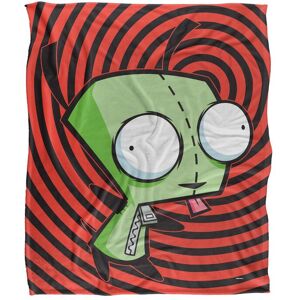 Nickelodeon Invader Zim Gir Spiral Silky Touch Super Soft Throw Blanket 152 X 127 cm in White White 152 X 127 cm Nickelodeon Invader Zim Gir Spiral Silky Touch Super Soft Throw Blanket 152 X 127 cm in White White 152 X 127 cm