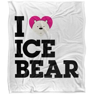 Cartoon Network We Bare Bears Heart Ice Bear Silky Touch Super Soft Throw Blanket 152 X 127 cm in White White 152 X 127 cm Cartoon Network We Bare Bears Heart Ice Bear Silky Touch Super Soft Throw Blanket 152 X 127 cm in White White 152 X 127 cm