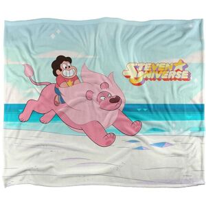 Cartoon Network Steven Universe & Lion Silky Touch Super Soft Throw Blanket 152 X 127 cm in White White 152 X 127 cm Cartoon Network Steven Universe & Lion Silky Touch Super Soft Throw Blanket 152 X 127 cm in White White 152 X 127 cm