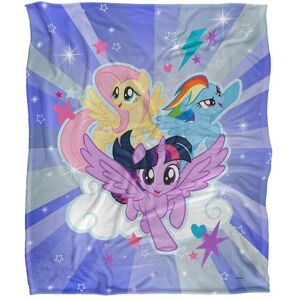 My Little Pony Starry Sky Silky Touch Super Soft Throw Blanket 152 X 127 cm in White White 152 X 127 cm My Little Pony Starry Sky Silky Touch Super Soft Throw Blanket 152 X 127 cm in White White 152 X 127 cm