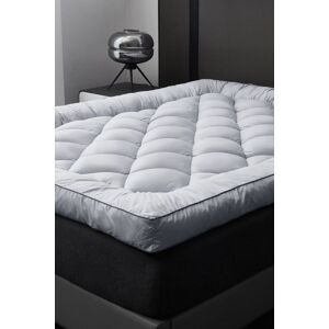 Ezysleep 2 Inch Shredded memory foam mattress topper in Light Grey Size: Single Light Grey Single Ezysleep 2 Inch Shredded memory foam mattress topper in Light Grey Size: Single Light Grey Single