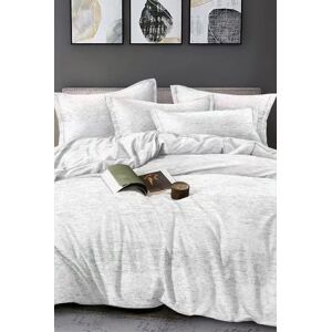 Ezysleep Silver Marl Printed Duvet Set Size: Single Silver Single Ezysleep Silver Marl Printed Duvet Set Size: Single Silver Single