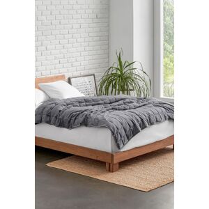 Living and Home 100x155cm Grey Cotton Weighted Blanket Size: 100x155 cm Grey 100x155 cm Living and Home 100x155cm Grey Cotton Weighted Blanket Size: 100x155 cm Grey 100x155 cm