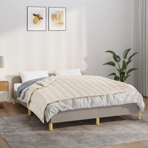 Berkfield Home Weighted Blanket Light Cream 138x200 cm Single 6 kg Fabric Cream 138x200 cm Berkfield Home Weighted Blanket Light Cream 138x200 cm Single 6 kg Fabric Cream 138x200 cm