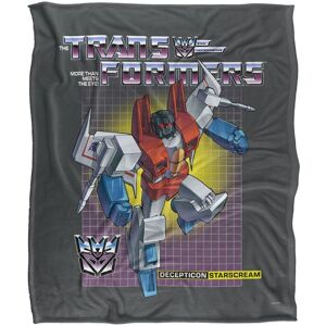 Hasbro Transformers Starscream Silky Touch Super Soft Throw Blanket 152x127cm in White Size: 152x127 cm White 152x127 cm Hasbro Transformers Starscream Silky Touch Super Soft Throw Blanket 152x127cm in White Size: 152x127 cm White 152x127 cm