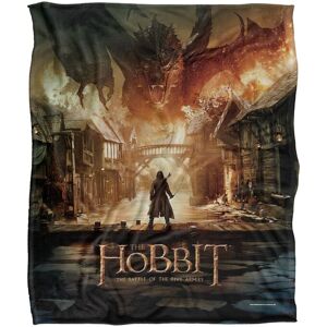 Warner Brothers The Hobbit Battle Of The Five Armies Officially Licensed Silky Touch Super Soft Throw Blanket 152 x 127 cm in White White 152 x 127 cm Warner Brothers The Hobbit Battle Of The Five Armies Officially Licensed Silky Touch Super Soft Throw Blanket 152 x 127 cm in White White 152 x 127 cm