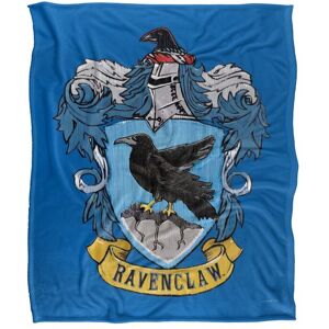 Warner Brothers Harry Potter Ravenclaw Rough Crest Blanket 152 x 127 cm in White White 152 x 127 cm Warner Brothers Harry Potter Ravenclaw Rough Crest Blanket 152 x 127 cm in White White 152 x 127 cm