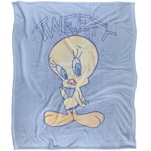 Warner Brothers Looney Tunes Officially Licensed Silky Touch Super Soft Throw Blanket 152 x 127 cm in White White 152 x 127 cm Warner Brothers Looney Tunes Officially Licensed Silky Touch Super Soft Throw Blanket 152 x 127 cm in White White 152 x 127 cm