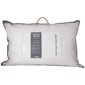 surrey down Goose Down Surround Pillow in White White surrey down Goose Down Surround Pillow in White White