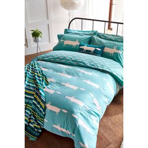 Scion Mr Fox Cotton Duvet Cover Teal Double Scion Mr Fox Cotton Duvet Cover Teal Double