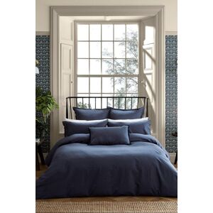 Morris & Co 'Pure Linen Cotton' Duvet Cover in Blue Size: Single Blue Single Morris & Co 'Pure Linen Cotton' Duvet Cover in Blue Size: Single Blue Single