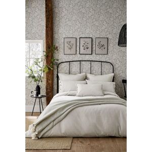 Morris & Co 'Pure Linen Cotton' Duvet Cover in Silver Size: Single Silver Single Morris & Co 'Pure Linen Cotton' Duvet Cover in Silver Size: Single Silver Single