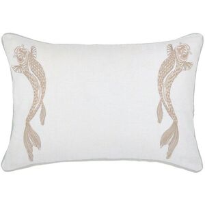 Sanderson 'Lotus Leaf' Cushion 60X40cm in Ivory Size: 60X40 cm Ivory 60X40 cm Sanderson 'Lotus Leaf' Cushion 60X40cm in Ivory Size: 60X40 cm Ivory 60X40 cm