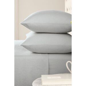 Helena Springfield Hs Brushed Cotton Silver Double Flat Sheet - Flat Sheet Helena Springfield Hs Brushed Cotton Silver Double Flat Sheet - Flat Sheet