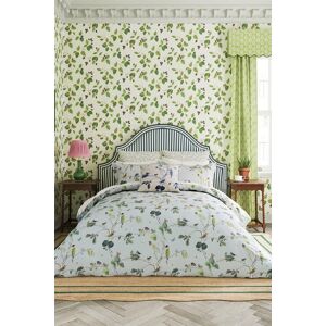Sanderson Woodland Chorus Single Blue Grey Cotton Bedding Set Sanderson Woodland Chorus Single Blue Grey Cotton Bedding Set