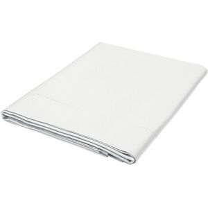 1951 'Luxury 400 Thread Count' Cotton Sateen Flat Sheet in White Size: Super King Flat White Super King Flat 1951 'Luxury 400 Thread Count' Cotton Sateen Flat Sheet in White Size: Super King Flat White Super King Flat