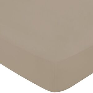 Bedeck of Belfast 400 Thread Count Sateen Fitted Sheet - Single - Brown - Bedding Bedeck of Belfast 400 Thread Count Sateen Fitted Sheet - Single - Brown - Bedding