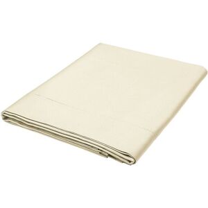 1951 'Luxury 400 Thread Count' Cotton Sateen Flat Sheet in Off-White Size: Super King Flat Off-White Super King Flat 1951 'Luxury 400 Thread Count' Cotton Sateen Flat Sheet in Off-White Size: Super King Flat Off-White Super King Flat